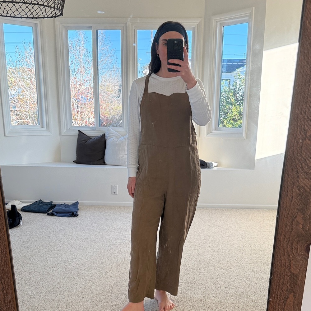 Eileen Fisher Brown Jumpsuit